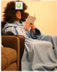 新奇 風行歐美的休閑袖毯