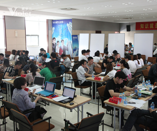 紫羅蘭家紡召開本年度第一次銷售會議