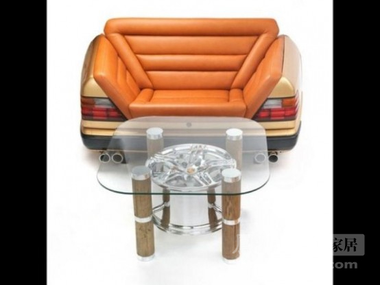 引擎顫動(dòng)名車造型的沙發(fā)套裝(下)