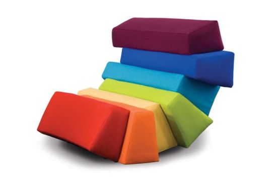 彩虹天堂軟墊座椅沙發