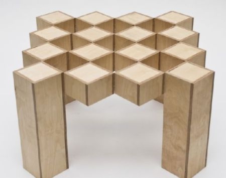 可變形的方塊桌子