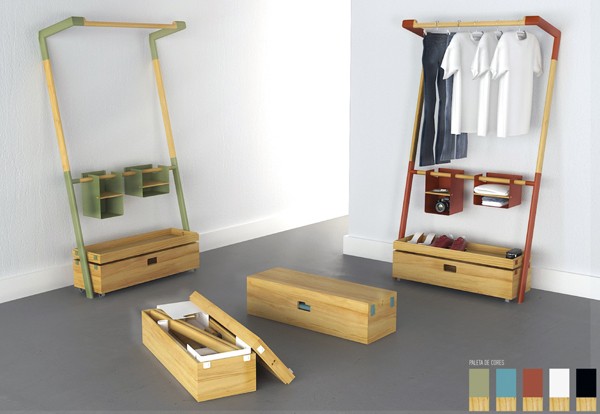 超級(jí)方便的多功能家具AraraNômade