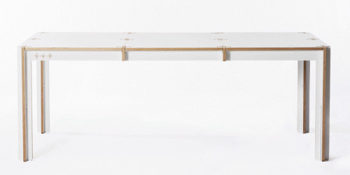 十字型狀連接書桌