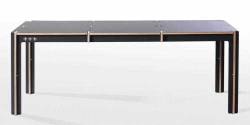 十字型狀連接書桌