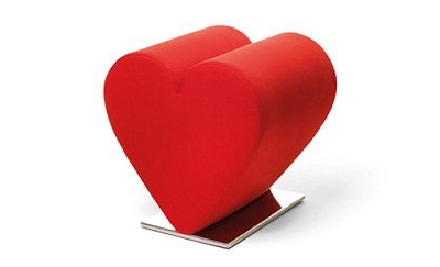 愛(ài)心形狀沙發(fā)凳