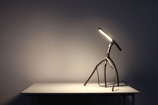 創(chuàng)意燈具:樹(shù)枝燈座