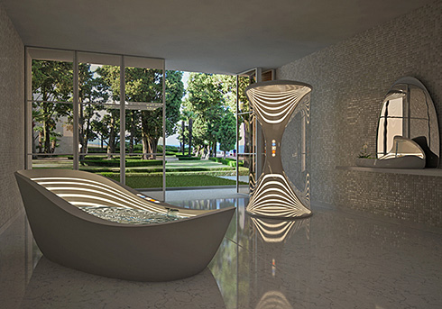 超炫的極光衛浴