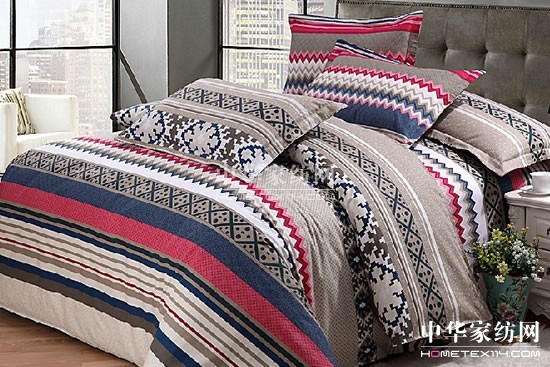 家紡床品套件面料的識別方法