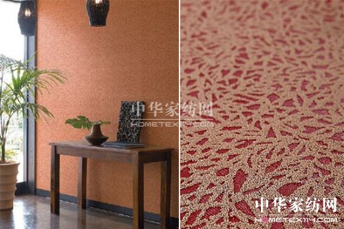 【3】墻紙的選擇在墻面上作畫