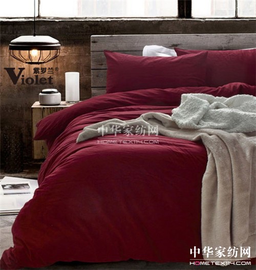 冬日里的一道陽光:磨毛工藝床品