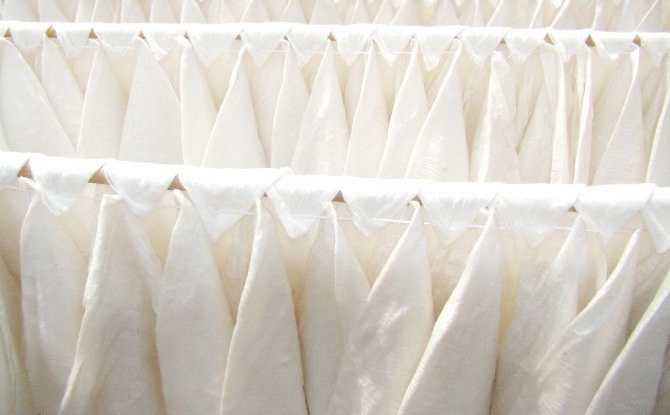 夕禾絲綢學堂之蠶絲被的制作