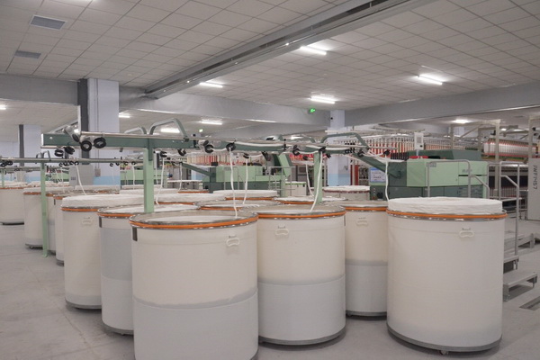 德州華源智能化高性能纖維高端定制生產(chǎn)線正式開工投產(chǎn)