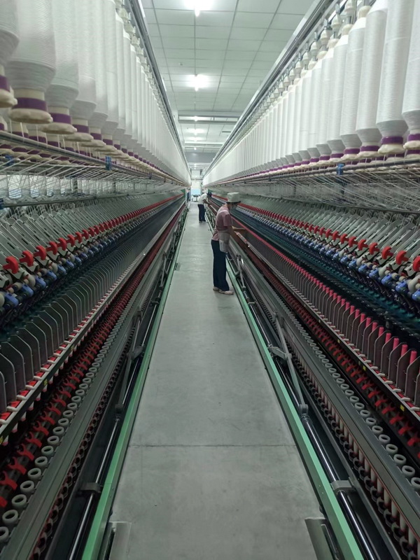 德州華源智能化高性能纖維高端定制生產(chǎn)線正式開工投產(chǎn)